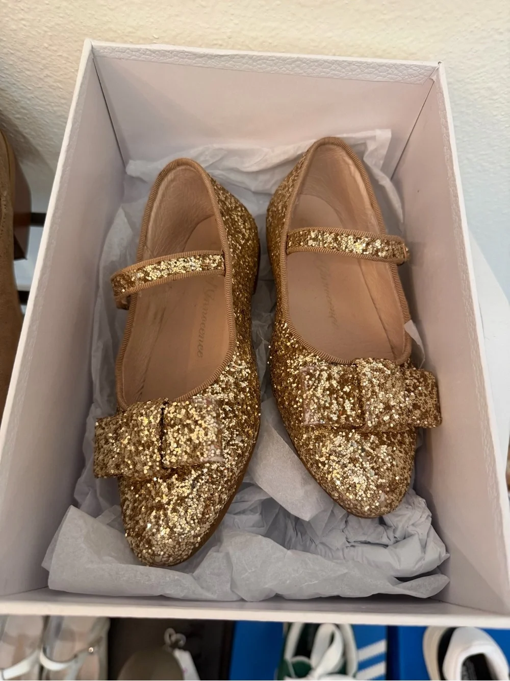 Age Of Innocence shimmery gold